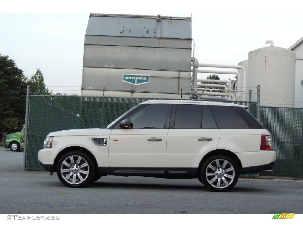 2008 Range Rover Sport Supercharged - Alaska White / Ivory photo #5