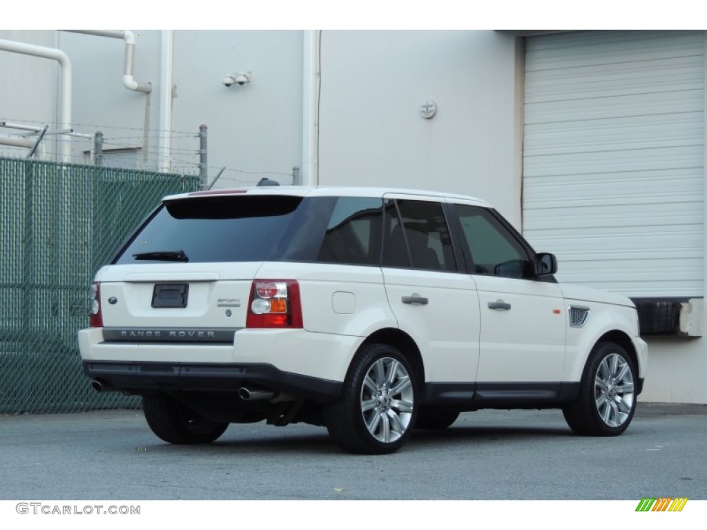 2008 Range Rover Sport Supercharged - Alaska White / Ivory photo #7