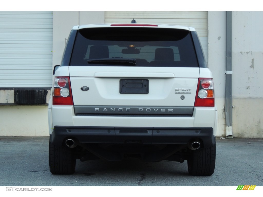 2008 Range Rover Sport Supercharged - Alaska White / Ivory photo #8