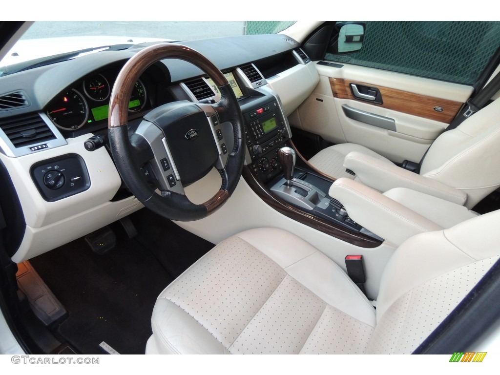 2008 Range Rover Sport Supercharged - Alaska White / Ivory photo #14