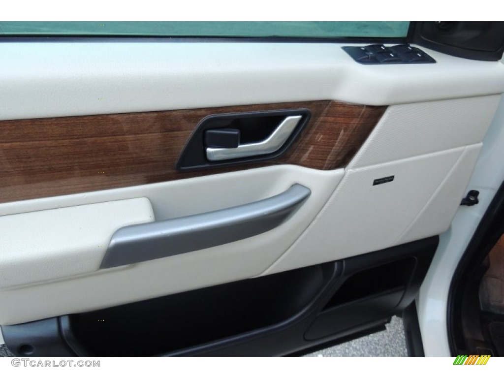 2008 Range Rover Sport Supercharged - Alaska White / Ivory photo #21