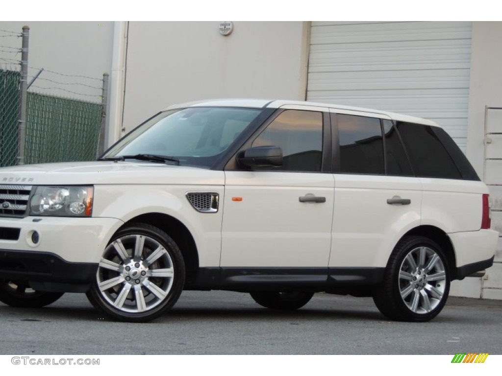 2008 Range Rover Sport Supercharged - Alaska White / Ivory photo #24