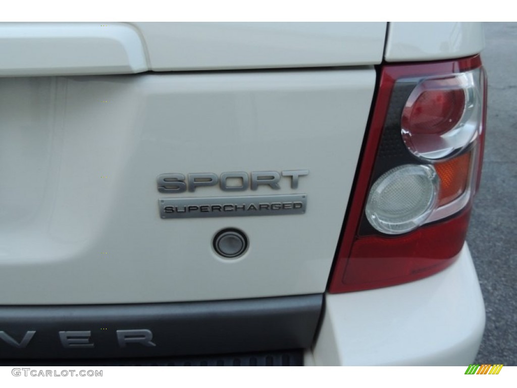 2008 Range Rover Sport Supercharged - Alaska White / Ivory photo #25