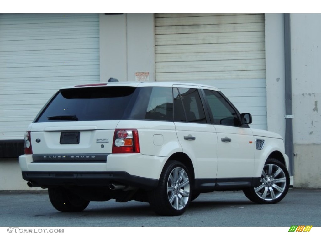 2008 Range Rover Sport Supercharged - Alaska White / Ivory photo #26