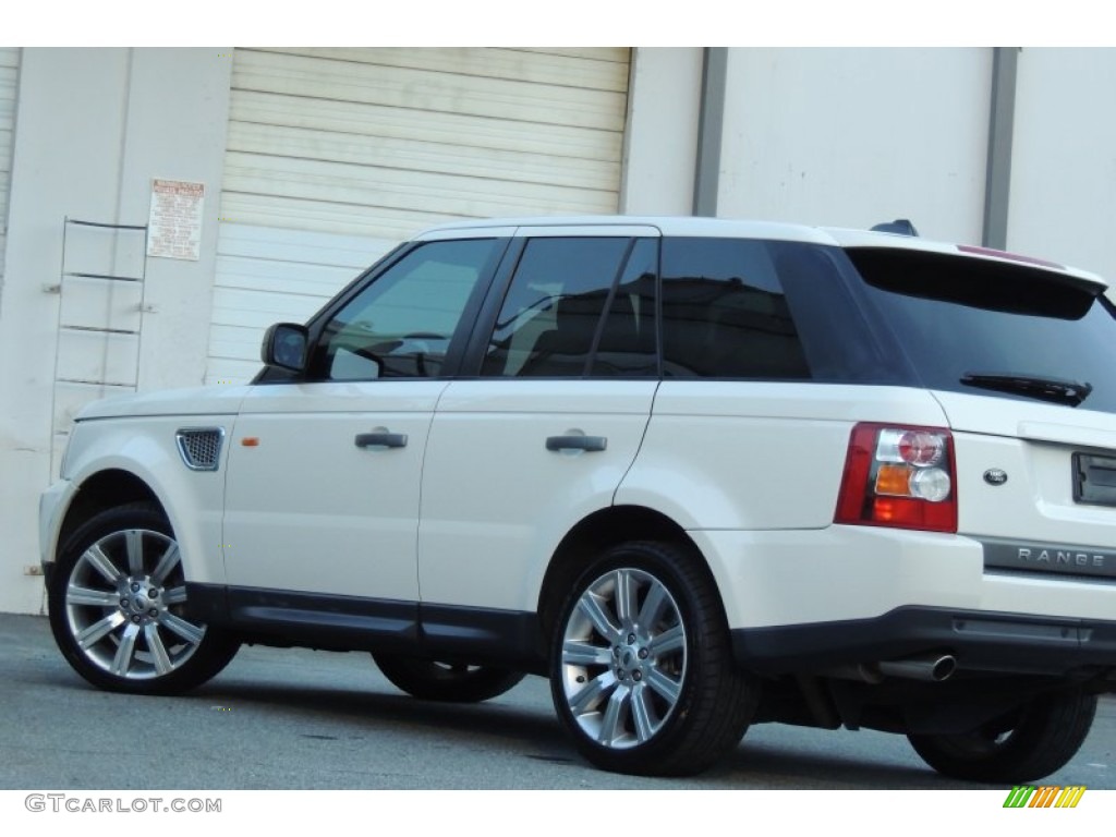 2008 Range Rover Sport Supercharged - Alaska White / Ivory photo #27