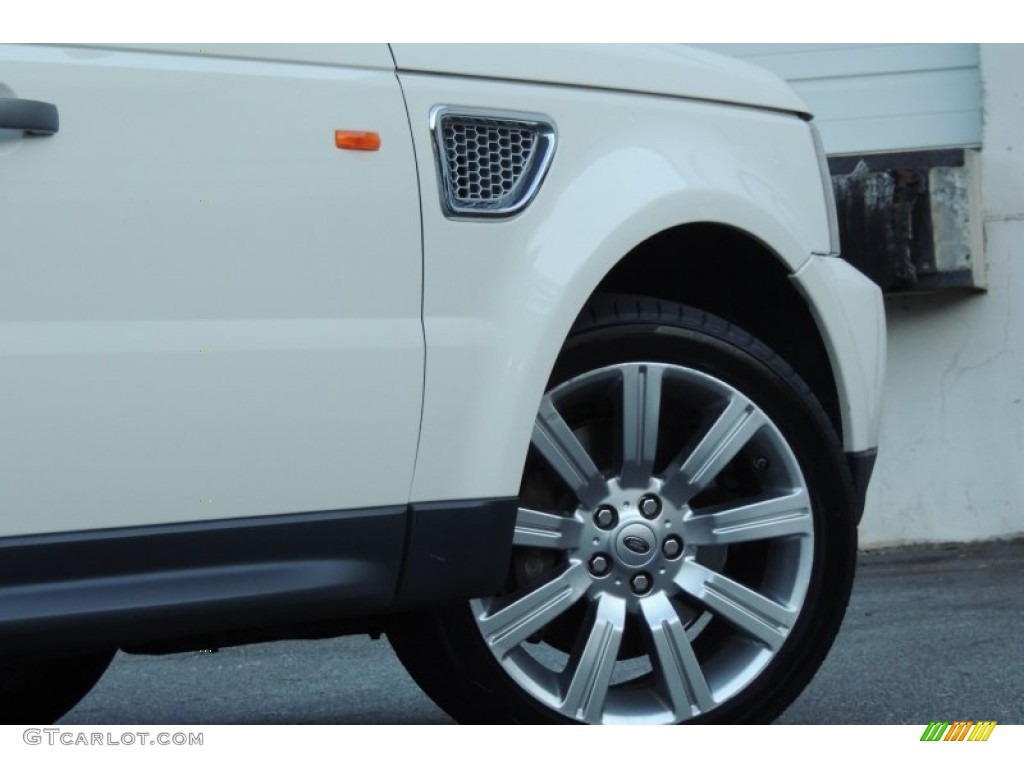 2008 Range Rover Sport Supercharged - Alaska White / Ivory photo #28