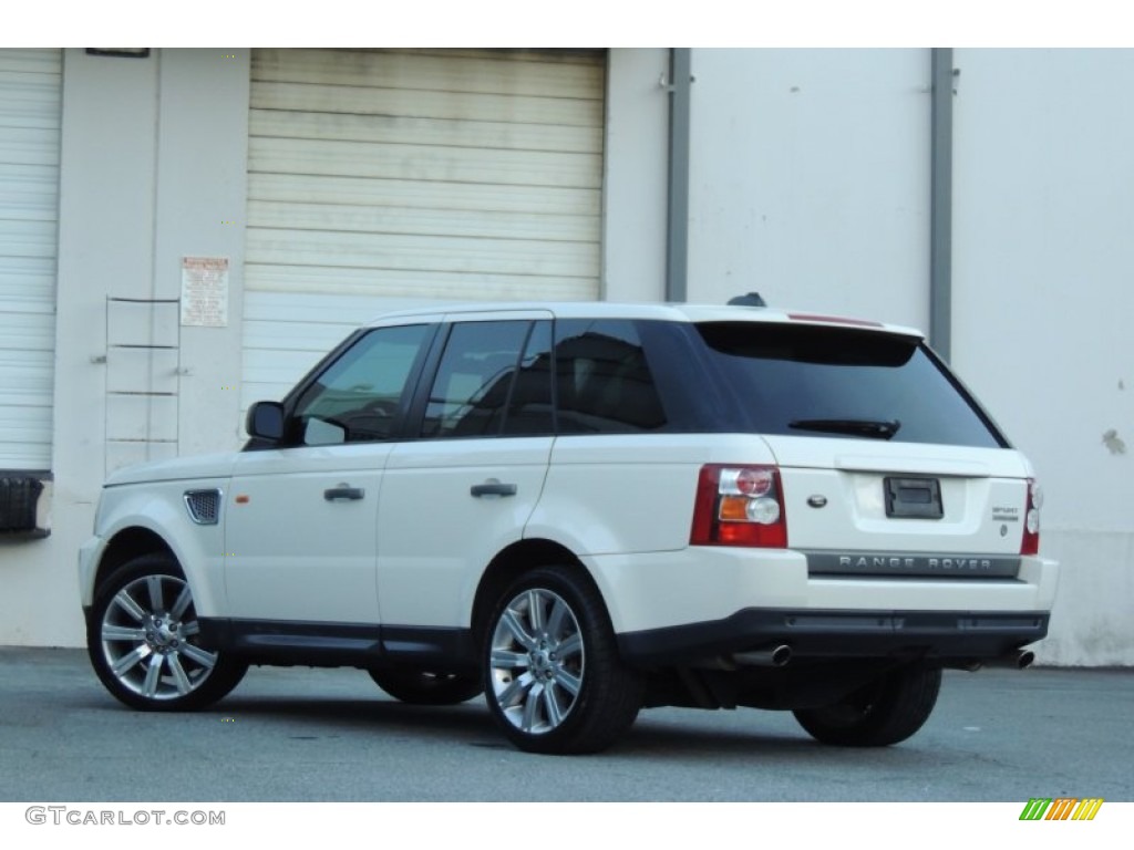 2008 Range Rover Sport Supercharged - Alaska White / Ivory photo #29
