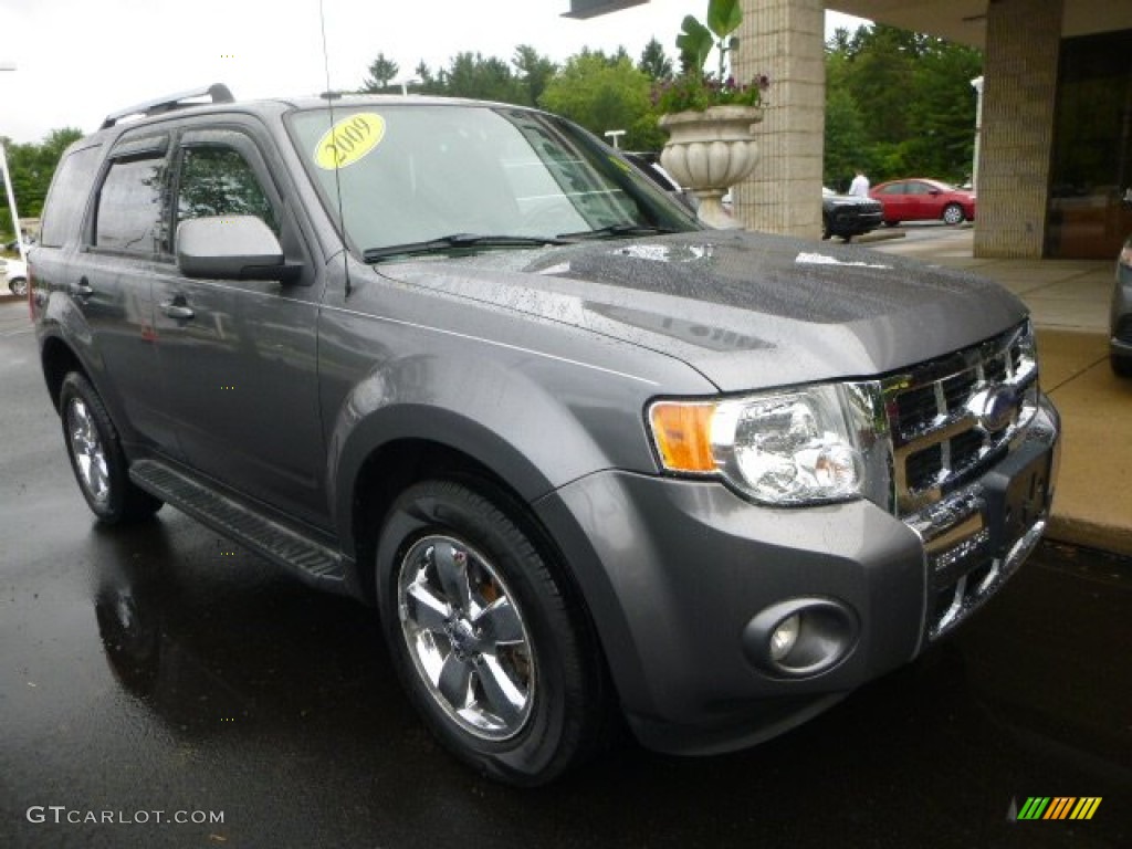 2009 Escape Limited V6 4WD - Sterling Grey Metallic / Charcoal photo #3