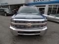 2015 Deep Ocean Blue Metallic Chevrolet Silverado 2500HD WT Crew Cab 4x4  photo #2