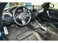 Black 2014 BMW M235i Coupe Interior Color
