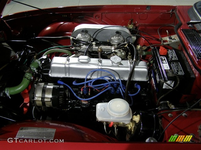 1974 Triumph TR6 Standard TR6 Model Engine Photos