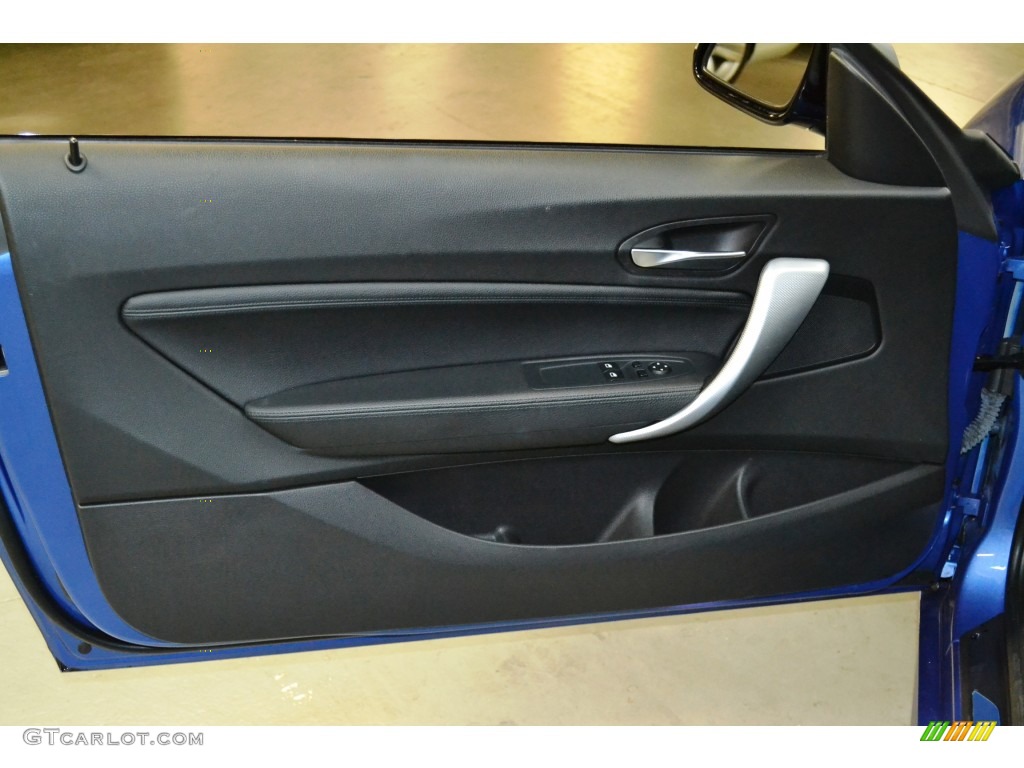 2014 BMW M235i Coupe Black Door Panel Photo #105443159