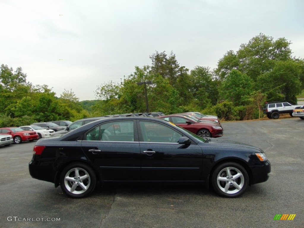 2006 Sonata LX V6 - Deepwater Blue / Gray photo #2