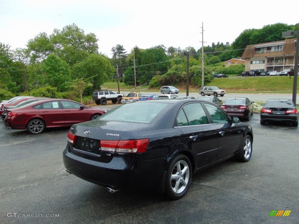 2006 Sonata LX V6 - Deepwater Blue / Gray photo #3