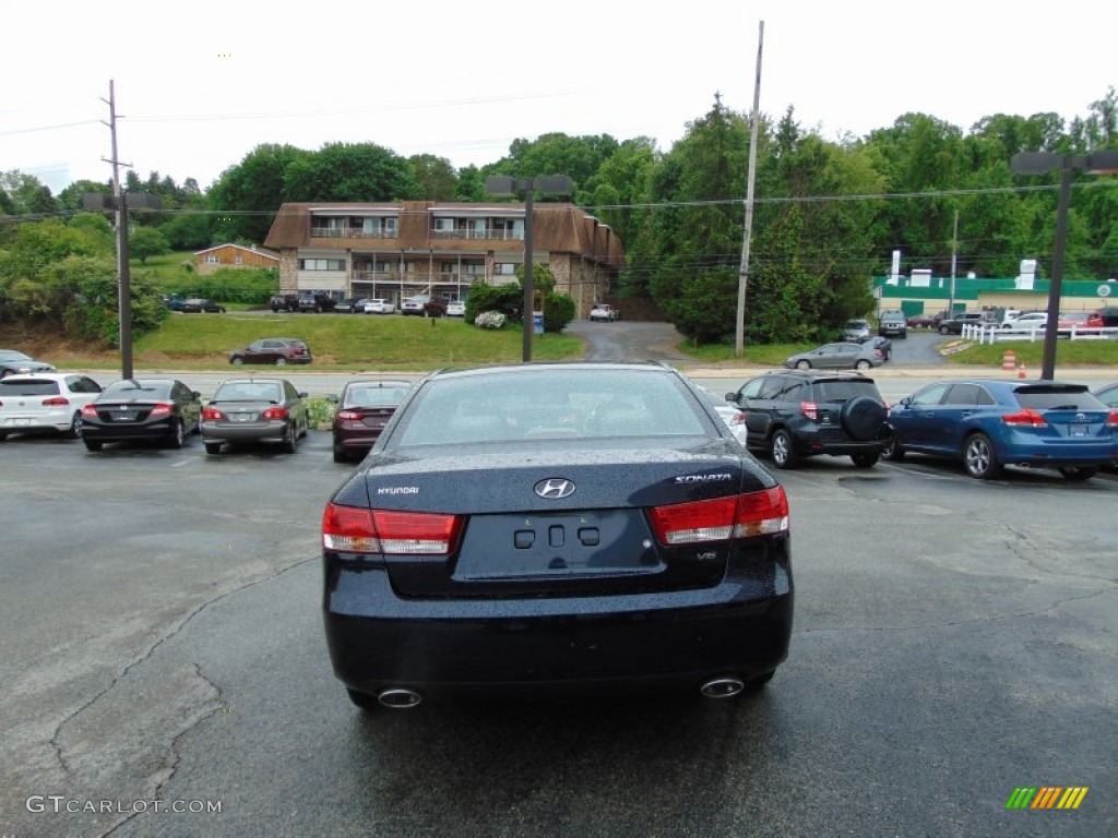 2006 Sonata LX V6 - Deepwater Blue / Gray photo #4