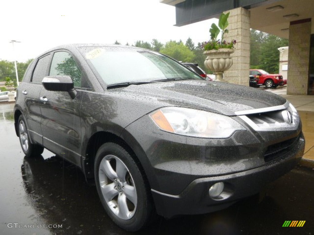 2009 RDX SH-AWD Technology - Polished Metal Metallic / Taupe photo #3