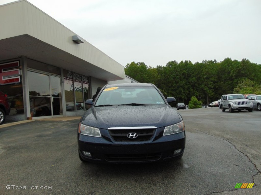 2006 Sonata LX V6 - Deepwater Blue / Gray photo #8