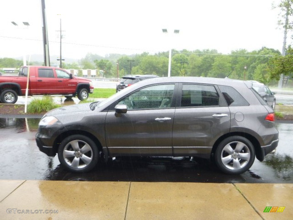 2009 RDX SH-AWD Technology - Polished Metal Metallic / Taupe photo #6