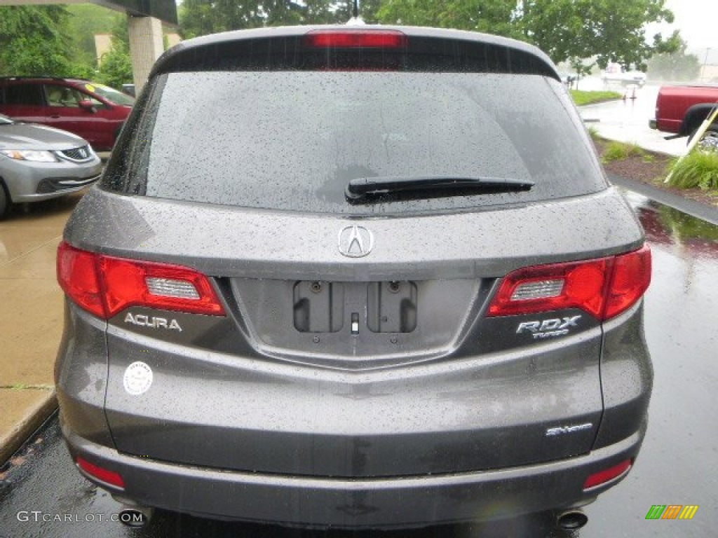 2009 RDX SH-AWD Technology - Polished Metal Metallic / Taupe photo #8