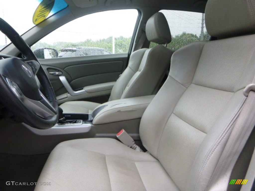 2009 RDX SH-AWD Technology - Polished Metal Metallic / Taupe photo #11