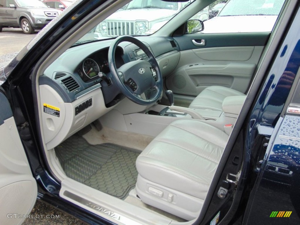 2006 Sonata LX V6 - Deepwater Blue / Gray photo #15
