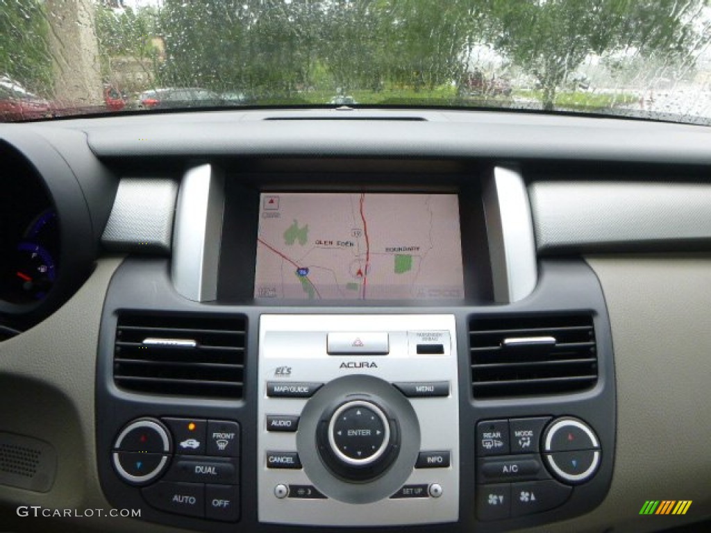 2009 RDX SH-AWD Technology - Polished Metal Metallic / Taupe photo #15