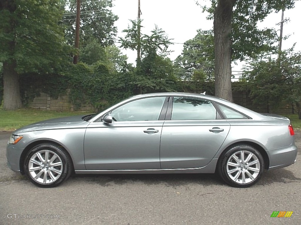 2015 A6 2.0T Premium Plus quattro Sedan - Quartz Gray Metallic / Titanium Gray photo #2
