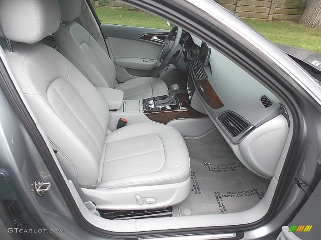 2015 A6 2.0T Premium Plus quattro Sedan - Quartz Gray Metallic / Titanium Gray photo #21