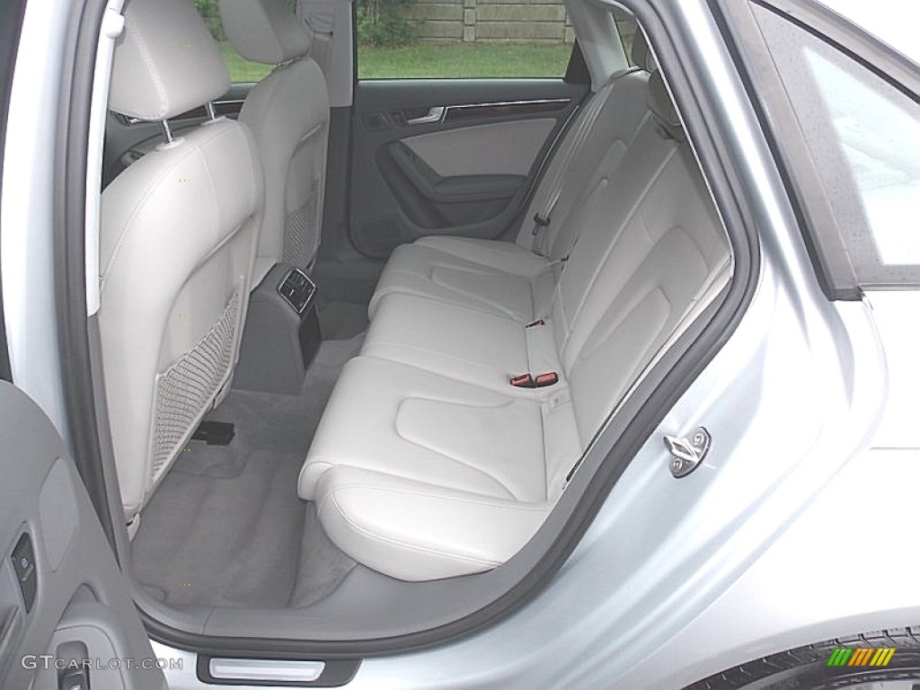 Light Gray Interior 2011 Audi A4 2.0T quattro Sedan Photo #105447488