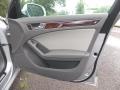 Light Gray 2011 Audi A4 2.0T quattro Sedan Door Panel
