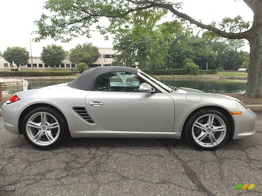 Arctic Silver Metallic 2010 Porsche Boxster Standard Boxster Model Exterior Photo #105448043