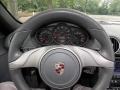 2010 Porsche Boxster Stone Grey Interior Steering Wheel Photo