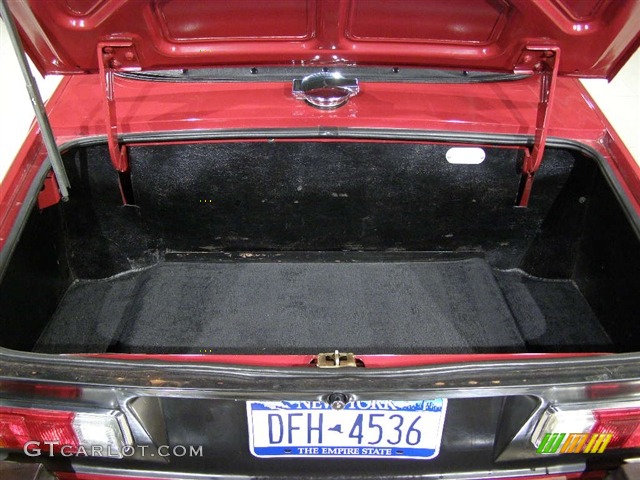 1974 Triumph TR6 Standard TR6 Model Trunk Photos
