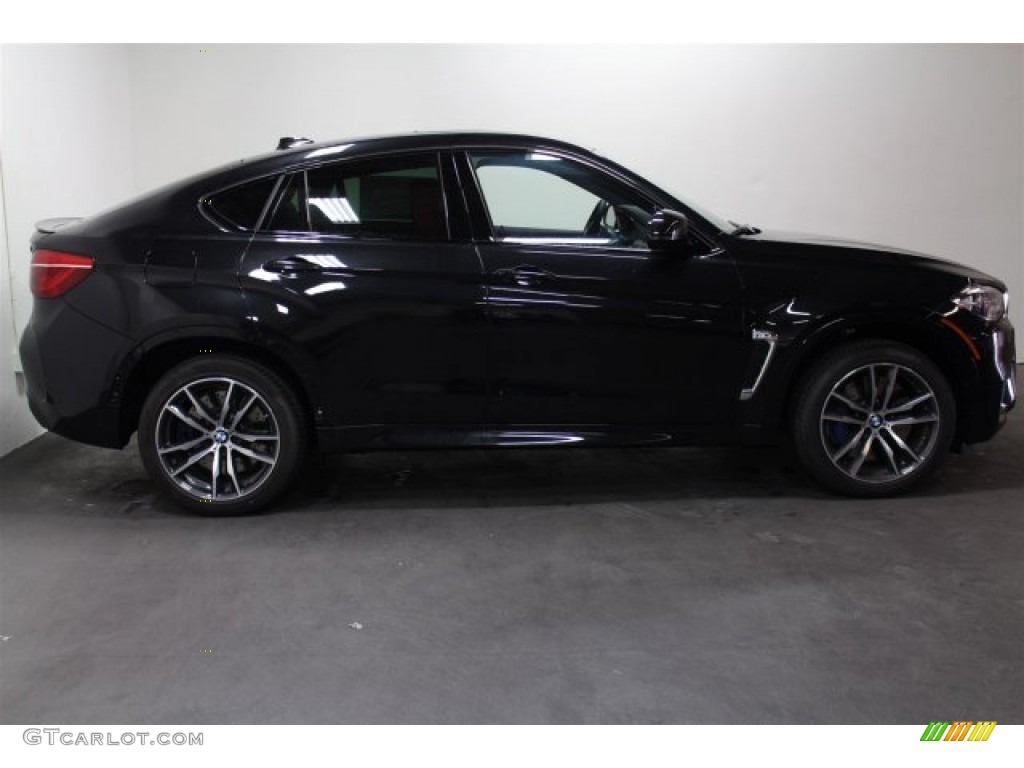 Black Sapphire Metallic 2015 BMW X6 M Standard X6 M Model Exterior Photo #105449969