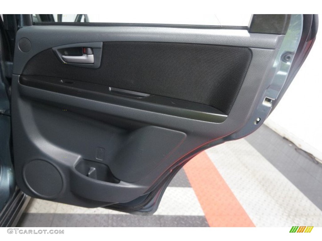 2009 SX4 Crossover Technology AWD - Azure Gray Metallic / Black photo #15
