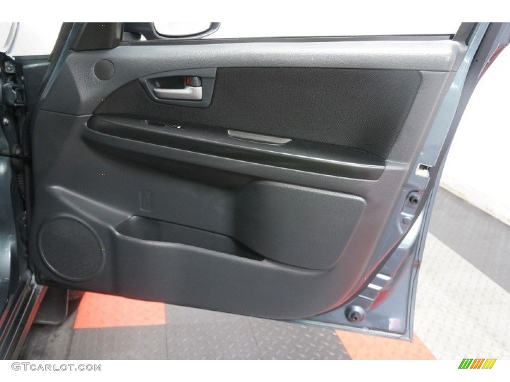 2009 SX4 Crossover Technology AWD - Azure Gray Metallic / Black photo #16