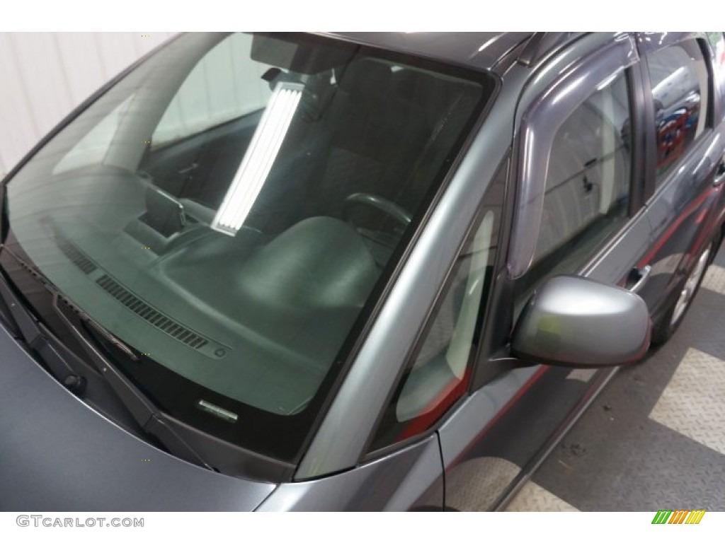 2009 SX4 Crossover Technology AWD - Azure Gray Metallic / Black photo #62