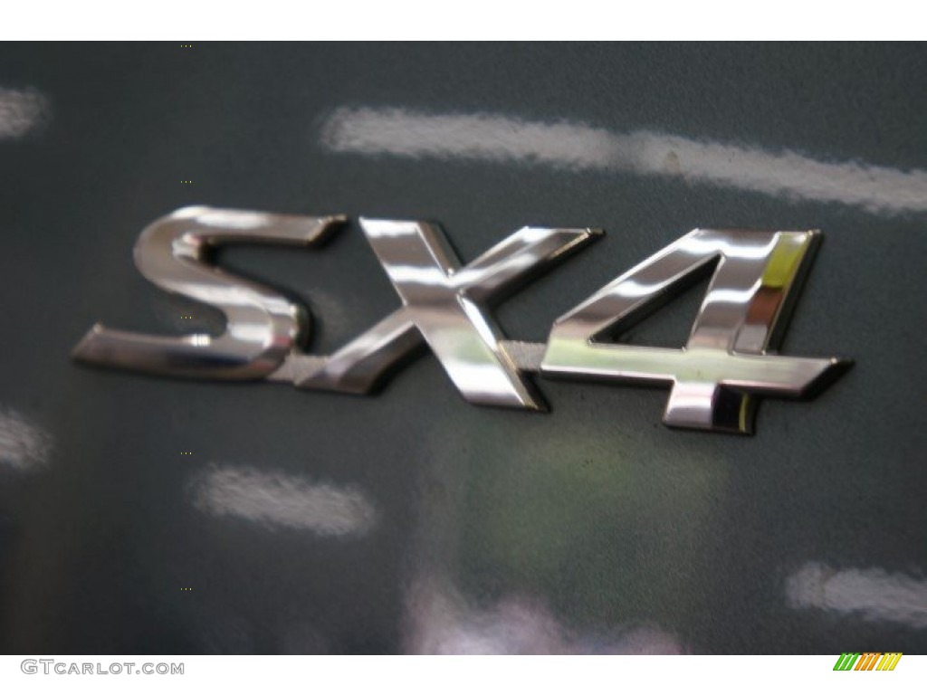 2009 SX4 Crossover Technology AWD - Azure Gray Metallic / Black photo #70