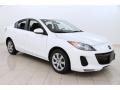 Crystal White Pearl Mica - MAZDA3 i Sport 4 Door Photo No. 1