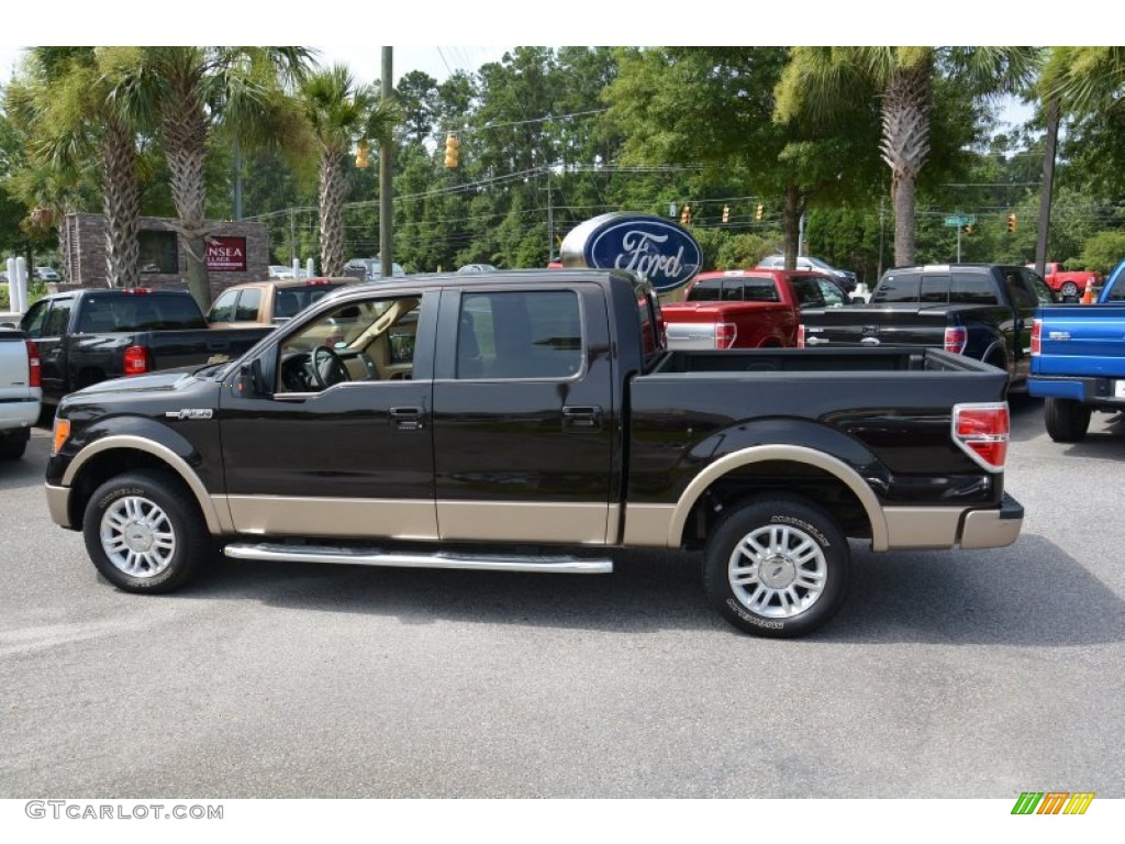 2013 F150 Lariat SuperCrew - Kodiak Brown Metallic / Adobe photo #8