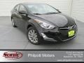 2016 Phantom Black Hyundai Elantra SE  photo #1