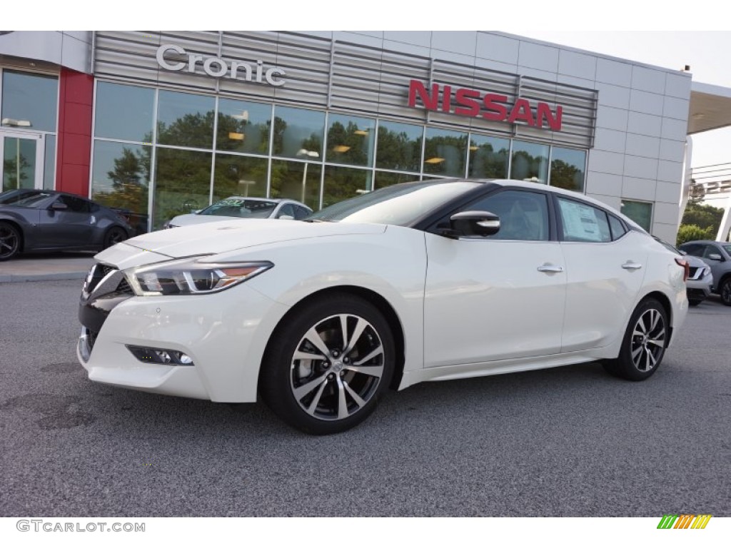 2016 Pearl White Nissan Maxima Platinum 105423761
