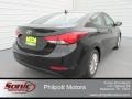 2016 Phantom Black Hyundai Elantra SE  photo #4