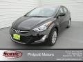 2016 Phantom Black Hyundai Elantra SE  photo #7