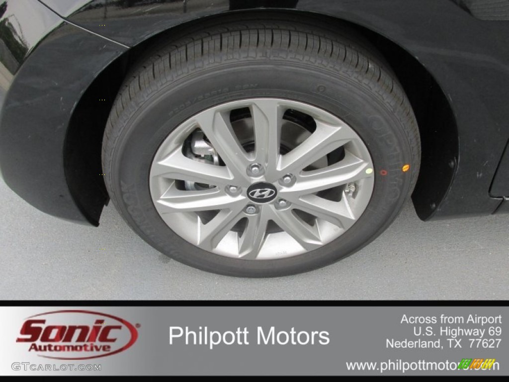 2016 Elantra SE - Phantom Black / Gray photo #11