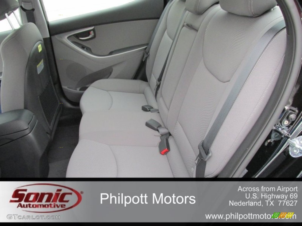 2016 Elantra SE - Phantom Black / Gray photo #17
