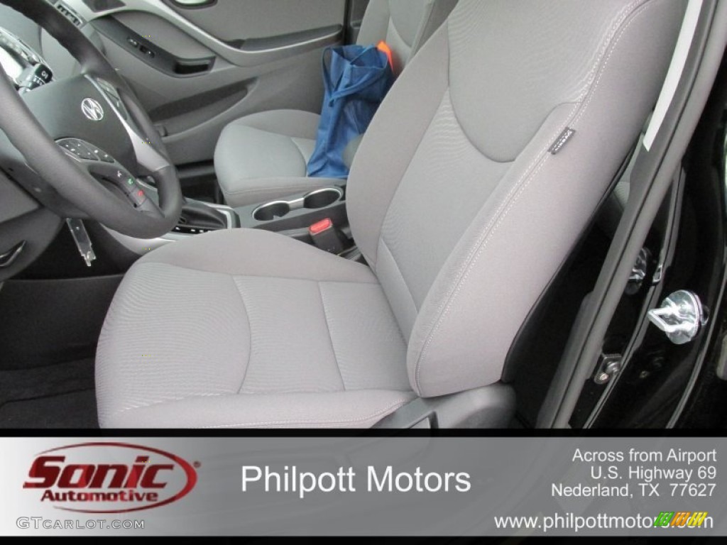 2016 Elantra SE - Phantom Black / Gray photo #20