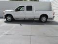 White Platinum Metallic - F250 Super Duty Lariat Crew Cab Photo No. 6