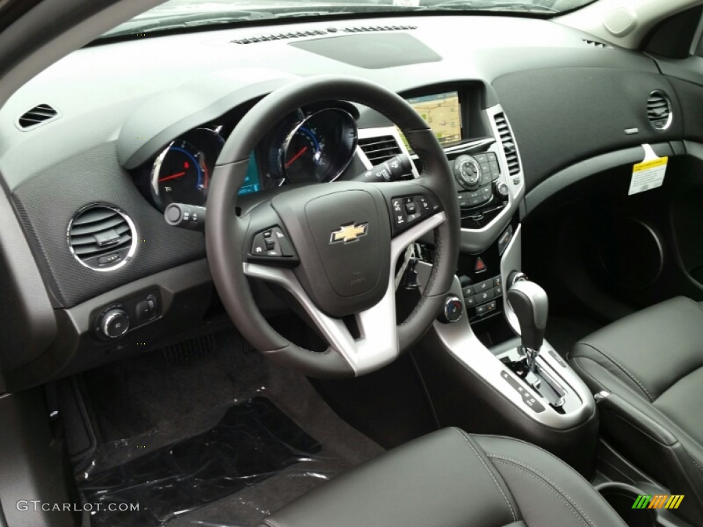 Jet Black Interior 2016 Chevrolet Cruze Limited LT Photo #105453590