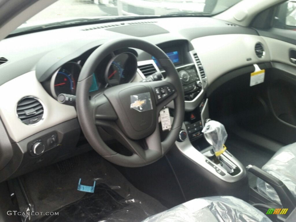 Jet Black/Medium Titanium Interior 2016 Chevrolet Cruze Limited LS Photo #105454061